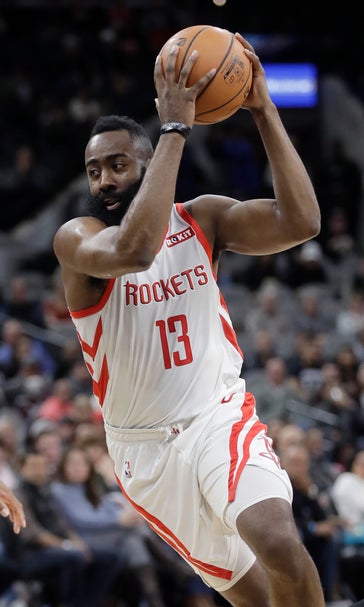 Harden leads Rockets to 1st home win, 115-103 over Pacers